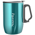 Nouvetta Refresh Vaccum Mug - Steel, Blue 350 ml
