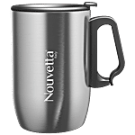 Nouvetta Refresh Vaccum Mug - Steel, Grey 350 ml