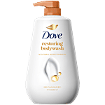Dove Dryness Care Body Wash - With Jojoba Oil, Sulphate Free Cleansers 800 ml 