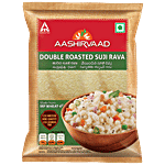 Aashirvaad Double Roasted Suji Rava - Less Moisture, More Quantity, Made From MP Wheat 500 g
