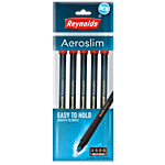 Reynolds Aeroslim Ball Pen Set - Red 5 pcs Pouch