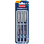 Reynolds Trimax Roller Ball Pen Set - Blue 3 pcs 