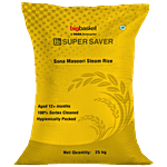 bb SUPER SAVER Sona Masoori Steam Rice 25 kg 
