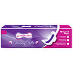 INDEPENDENT WOMEN Cottony Sanitary Pads - Provides Long-Lasting Protection, Prevents Leakage, XL 6 pcs