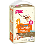 Pro-Ease Lovingle Luxury Diaper Pants - With Diaper Change Indicator, Rash Free, S 69 pcs