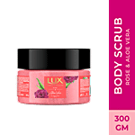 Lux Gel Body Scrub - Rose & Aloevera, Essence Of Himalayas 300 g 