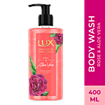 Lux Brightening Body Wash - Rose & Aloe Vera, For Soft & Smooth Skin 400 ml
