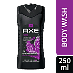 Axe Body Wash Excite 3 In 1 Body Wash - For Men, Crisp Coconut & Black Pepper Scent, Long-Lasting 250 ml
