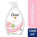 Dove Body wash Rose Soothing Go Fresh Body Wash With Aloe Vera - Rich & Creamy 1 L 