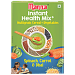 Manna Instant Health Mix+ - Multigrain Cereal & Vegetables, Ready To Eat, No Preservatives 200 g