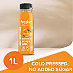 fresho! Signature Valencia Orange Juice - Cold Pressed 1 L PET Bottle