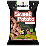 NUTRIBOAT Sweet Potato Chips - Peri Peri Masala, Vacuum Cooked 50 g