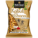 NUTRIBOAT Kabuli Chana - Piri Piri & Garlic, Vacuum Cooked 75 g