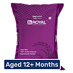 bb Royal Kurnool Sona Masoori Raw Rice - 12+ Months Old 26 kg Bag