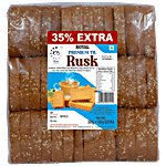 Royal Premium Til Rusk - Crispy & Crunchy, Tea Time Snack 405 g (Get 35% Extra)