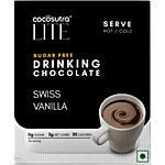 Cocosutra Sugar Free Swiss Vanilla Drinking Chocolate Mix 20 g