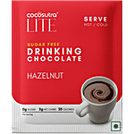 Cocosutra Sugar Free Hazelnut Drinking Chocolate Mix 20 g