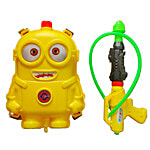 House of Festivals Holi Color Pichkari/Water Gun Minion Shape With Storage Tank,Large,High Quality 1 pc 