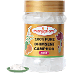 Mangalam Pure Bhimseni Camphor - Rose 100 g Jar