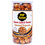 Popfusion Classic Salted Butter Caramel Popcorn 140 g Jar