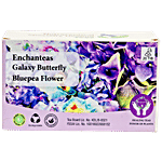 Enchanteas Galaxy Butterfly Bluepea Flower Tea - Zero Caffeine, Antioxidant Rich 2 g (20 Bags x 2 g Each)