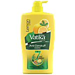 Dabur Vatika Anti-Dandruff Shampoo - Power Of 7 Natural Ingredients 1 L 