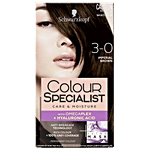 Schwarzkopf Colour Specialist Permanent Hair Colour - Care & Moisture, Perfect Grey Coverage 165 ml 3-0 Imperial Brown