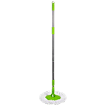 Scotch Brite Twin Bucket Spin Mop With Telescopic Handle - Head & Refill 1 pc