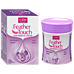 VI-JOHN  Feather Touch Hair Removal Cream - Honey & Saffron, For Dry Skin 40 g Jar