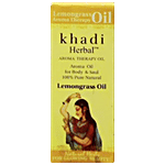 Khadi Herbal Lemongrass Essential Oil - Helps To Relax 15 ml