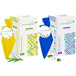 Aromahpure Camphor Cube - Joyous Jasmine & Refreshing Lemon Grass 60 g (Pack of 2)