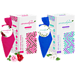 Aromahpure Camphor Cube - Joyous Jasmine & Charming Rose 60 g (Pack of 2)