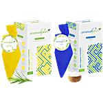 Aromahpure Camphor Cube - Original & Refreshing Lemongrass 60 g (Pack of 2)