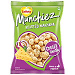 Saffola Munchiez Roasted Makhana - Cheezy Onion, Rich Source Of Protein 18 g