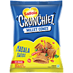 Saffola Crunchiez Millet Cones - Masala Twist 70 g 