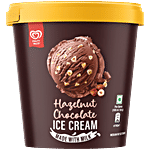 Kwality Wall's Hazelnut Chocolate Ice Cream 500 ml Tub