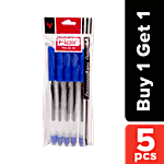 Flair Studio Gel - Blue, Comfortable Grip 5 pcs (Buy 1 Get 1 Free)