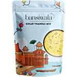 Bansiwala Kesar Thandai Mix - Traditional Indian Sweet 200 g Pouch