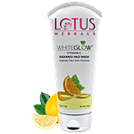 Lotus Herbals WhiteGlow Vitamin C Radiance Face Wash - Anti-Pollution, Paraben Free, For All Skin Types 100 g