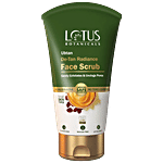 Lotus Botanicals Ubtan De-Tan Radiance Face Scrub - Infused With 24K Gold, No Preservatives, For All Skin Types 100 g