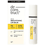 Deconstruct Brightening Lip Balm With SPF 30 - 1% Vitamin C + 0.1% Resorcinol, Protects From Sun Damage 4 g 