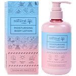 Natural Vibes Moisturising Body Lotion - Enriched With Vitamin C & E, Anti-Pollution, Restores Glow 300 ml