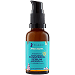 Pilgrim White Lotus Sunscreen Serum - SPF 50, PA+++, Broad Spectrum, Oil-Free 30 ml 