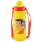 Pratap Happy Champ Chhota Bheem Plastic Water Bottle - Leakproof 550 ml