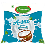 Heritage A-One Buttermilk - Plain 500 ml Pouch