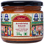 Chilzo Arrabbiata Sauce - Authentic Taste, Gluten Free 270 g