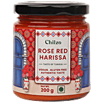 Chilzo Rose Harissa - Authentic Taste, Gluten Free 200 g