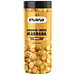 JK Chaskaah Makhana - Cheddar Cheese, Dry Roasted, Zero Cholesterol 70 g