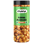 JK Chaskaah Makhana - Pudina, Dry Roasted, Zero Cholesterol 70 g