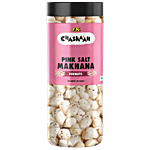 JK Chaskaah Makhana - Himalaya Pink Salt, Dry Roasted, Zero Cholesterol 70 g